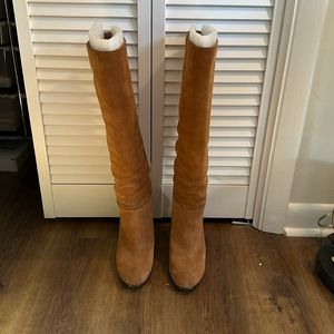 Sam Edelman Camel Suede Boots